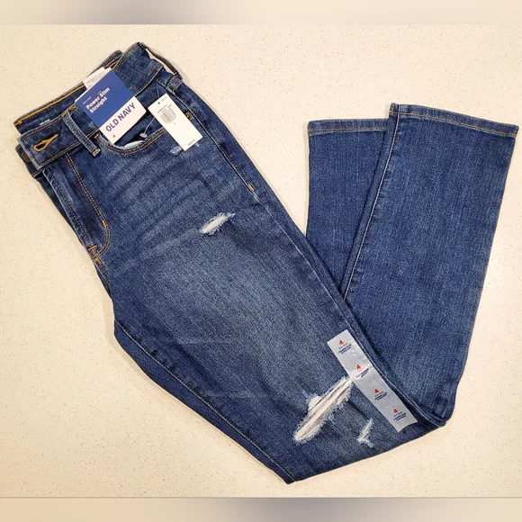 OLD NAVY Power Slim Straight Jeans - Picture 3 of 3